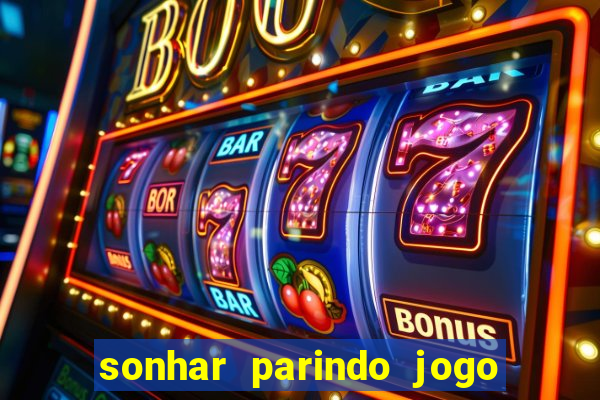 sonhar parindo jogo do bicho